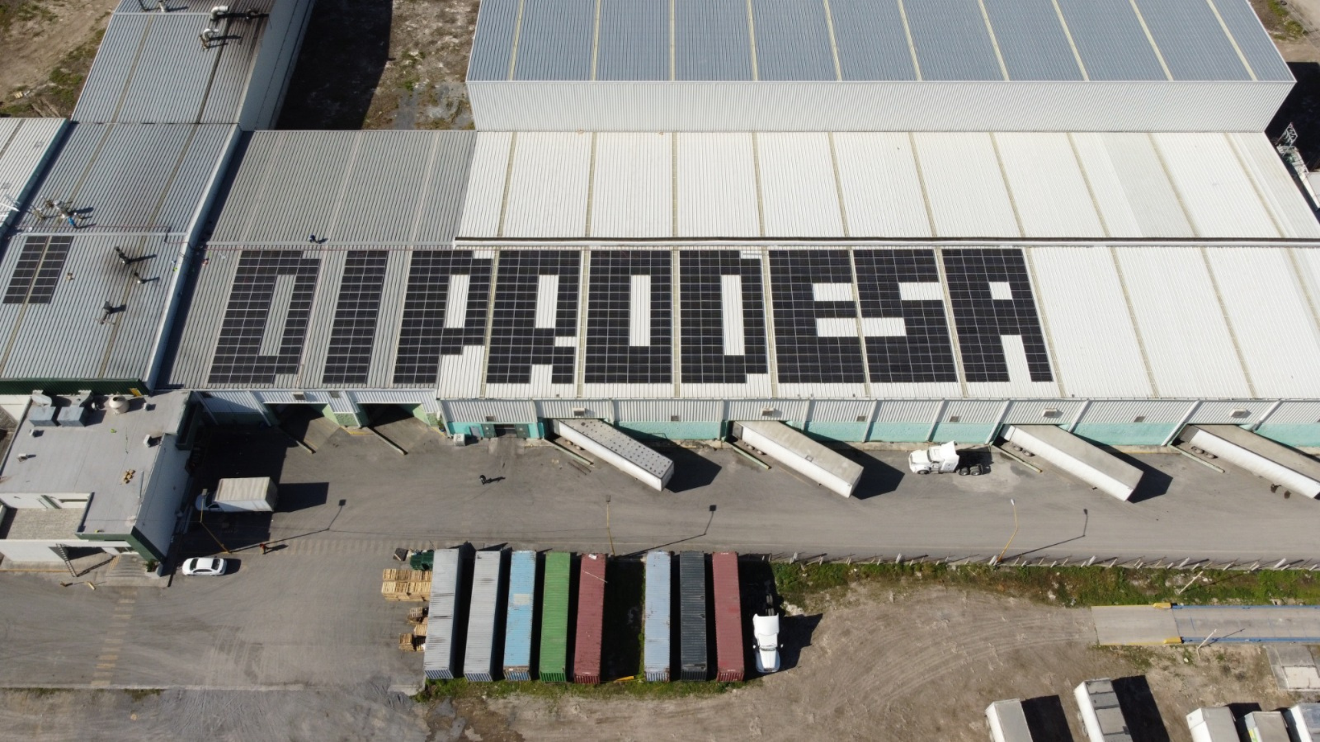 Instalación solar comercial